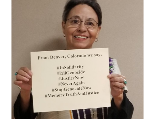 Solidarity with Ixil People from Denver, Colorado / Solidaridad con el Pueblo Ixil desde Denver, Colorado