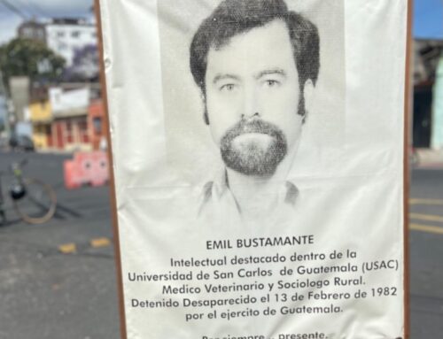 42 años de la desaparición forzada de Emil Bustamante