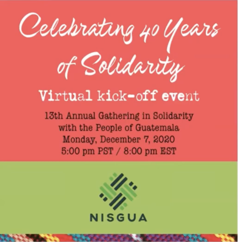 NISGUA’s 40th anniversary!