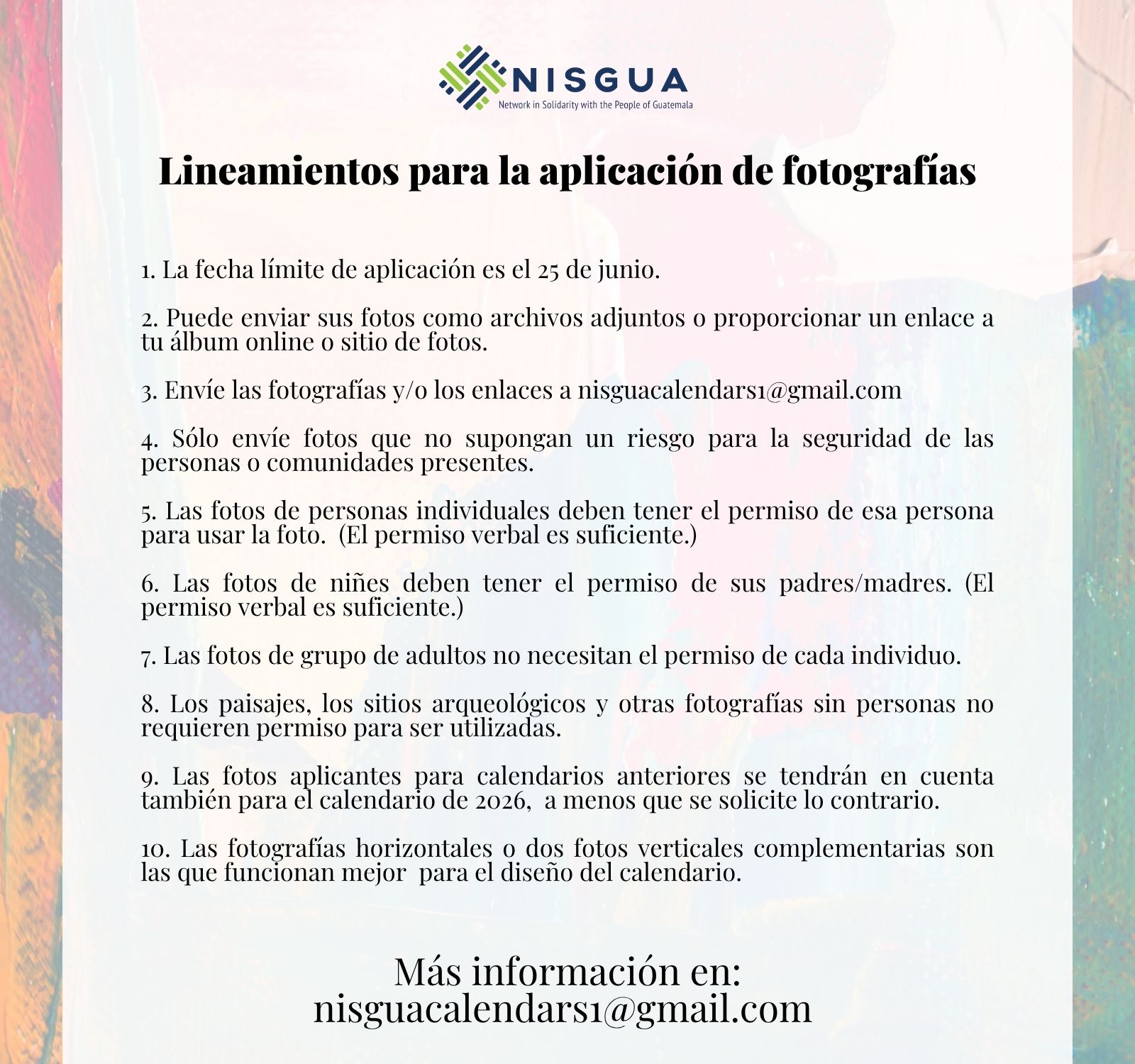 4_Lineamientos de aplicación de fotografías