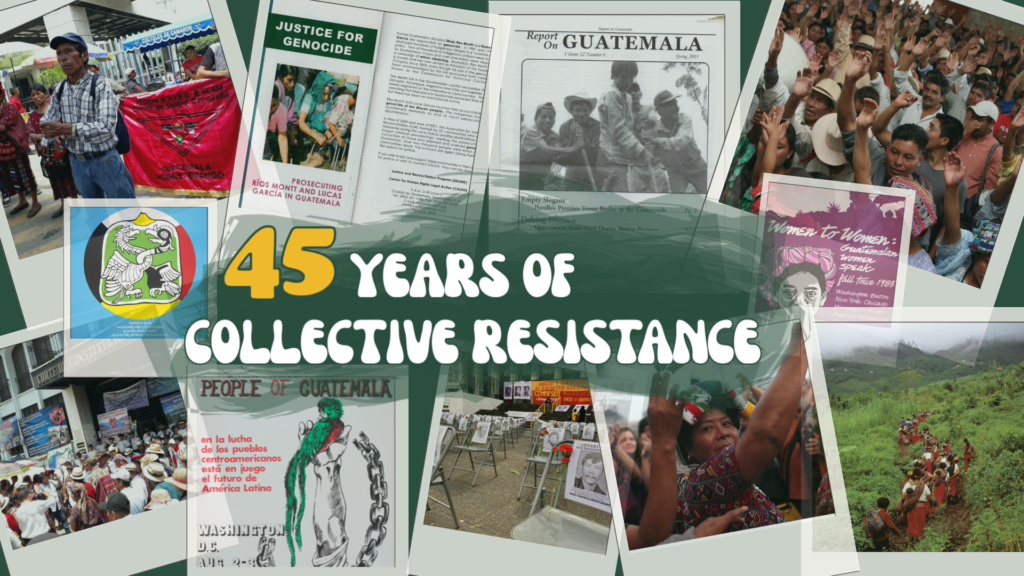 NISGUA celebrates 45 years of solidarity