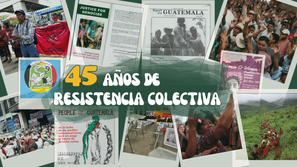 NISGUA celebra 45 años de solidaridad