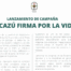 Image of a campaign poster titled “Escazú: Sign for Life,” launched by the Youth Commission of the Parliament of the Xinka People of Guatemala. The poster is divided into two columns of text. It explains that the campaign demands the Guatemalan State to sign, ratify, and implement the Escazú Agreement, highlighting its importance in protecting environmental defenders, ensuring public participation, and guaranteeing access to information. At the bottom, the date “July 11, 2025” is shown. On the right side, there is an illustration of a young woman in profile speaking into a microphone. She has long loose hair, wears earrings, and carries a shoulder bag, set against a circular yellow and green background. The campaign’s slogan is #SignForLife. / Imagen del cartel de lanzamiento de la campaña “Escazú Firma por la Vida”, impulsada por la Comisión de la Juventud del Parlamento del Pueblo Xinka de Guatemala. El cartel está dividido en dos columnas con texto. Explica que la campaña exige al Estado de Guatemala la firma, ratificación e implementación del Acuerdo de Escazú, y resalta su importancia para proteger a defensores ambientales, garantizar la participación ciudadana y el acceso a la información. Al pie del cartel aparece la fecha: 11 de julio de 2025. A la derecha, hay una ilustración de una mujer joven de perfil hablando por un micrófono, con el cabello suelto, aretes y una mochila al hombro, sobre un fondo circular amarillo y verde. El lema de la campaña es: #FirmaPorLaVida.