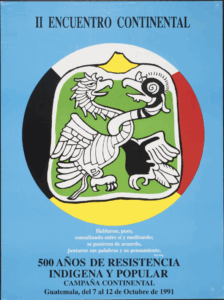 NISGUA participates in the 500 years of resistance activities