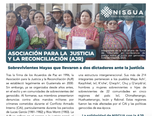 AJR: Sobrevivientes Mayas que llevaron a dos dictadores ante la justicia