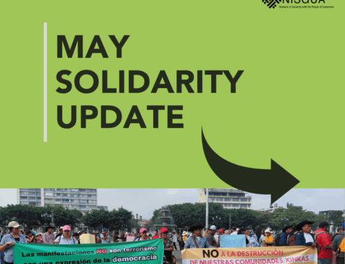 May Solidarity Update / Actualización Solidaria de Mayo