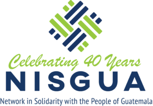 NISGUA's Celebrating 40 Years logo