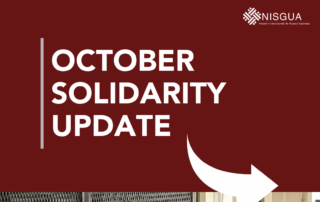 October Solidarity Update cover