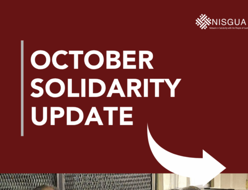 🌺 October Solidarity Udpate / Actualización Solidaria de Octubre 🌺