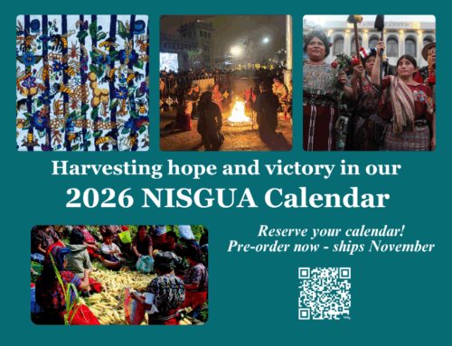 🗓️ Celebrate the Harvest of Resistance: Pre-Order the NISGUA 2026 Calendar!
