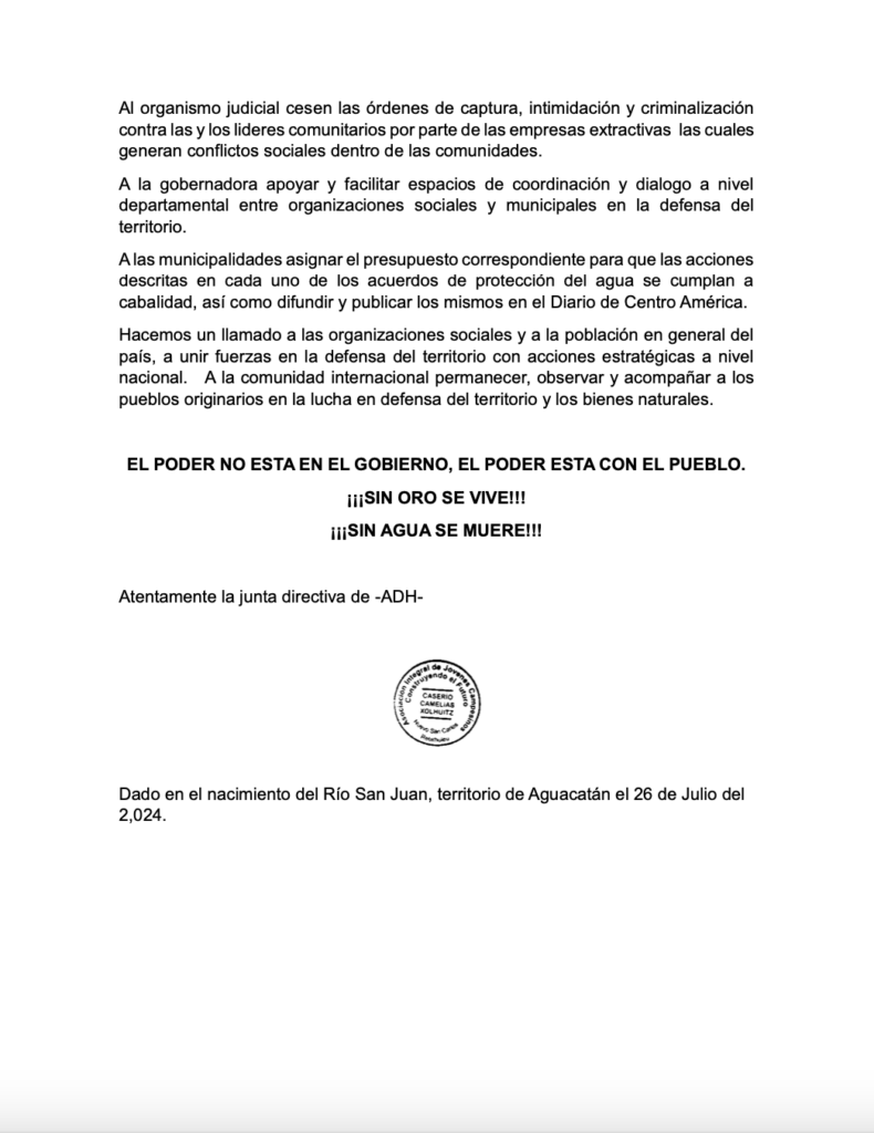 Original document in Spanish