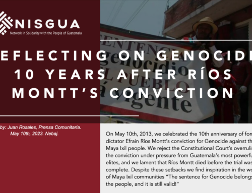 Reflecting on genocide 10 years after Ríos Montt’s conviction