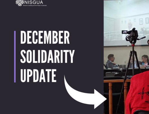 December Solidarity Update