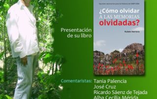 On July 22nd, Rubén’s life partner, feminist leader Alba Cecilia, launched Rubén’s second book, ¿Cómo olvidar a las memorias olvidadas? or How to forget the forgotten memories? You can watch the livestream of the launch in Spanish at www.facebok.com/MadreSelvaColectivo.